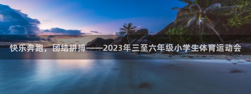 vsport体育：快乐奔跑，团结拼搏——2023年三至六年级小学生体育运动会